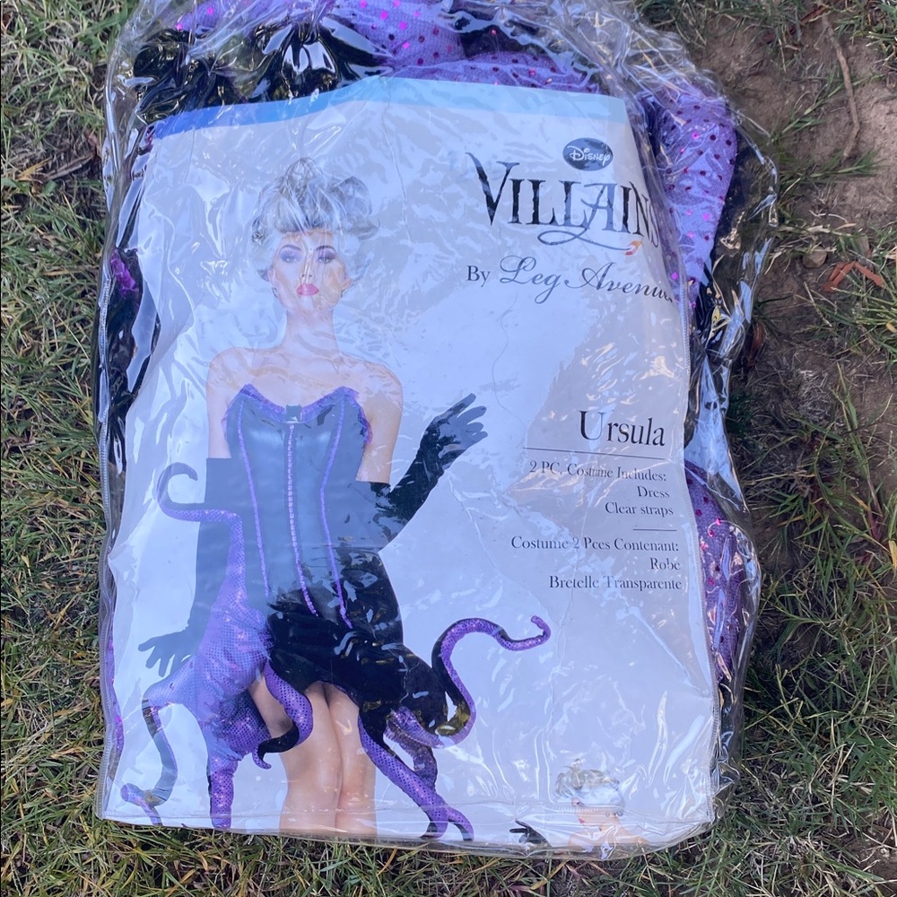 Leg Avenue Ursula Costume with Purple and Black